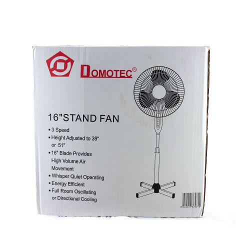 Вентилятор Напольный Domotec FS-1619 (005821) - фото 4 Вентилятор Напольный Domotec FS-1619 (005821) - фото 4