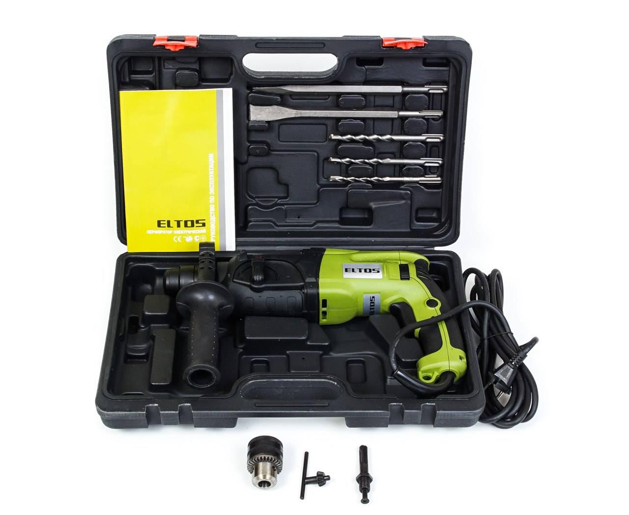 Перфоратор Eltos ПЭ-1200 (3359925) - фото 6 Перфоратор Eltos ПЭ-1200 (3359925) - фото 6