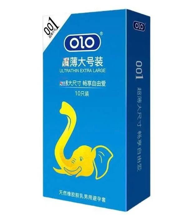 Презервативы OLO XL feeling ultrathin 001 увеличенного размера 10 шт.