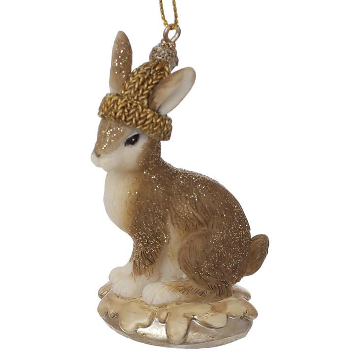 Фігурка декоративна на підвісі BonaDi Заєць (K07-288)