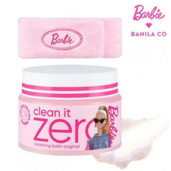 Бальзам-щербет для зняття макіяжу Banila Co Clean It Zero Cleansing Balm Barbie edition 125 мл (1898135551)