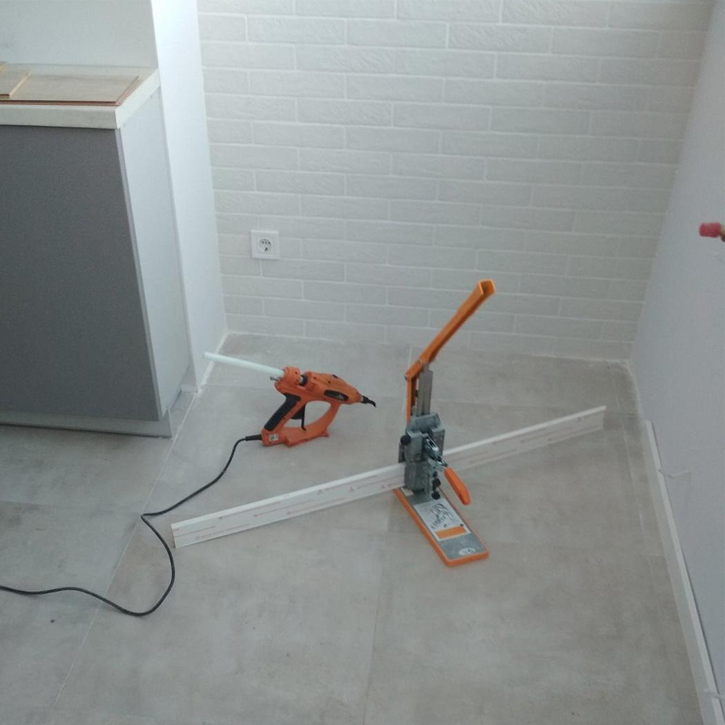 Плинтус Doellken Cubu flex life 5012 100 мм 2,5 м Молочно-белый - фото 4