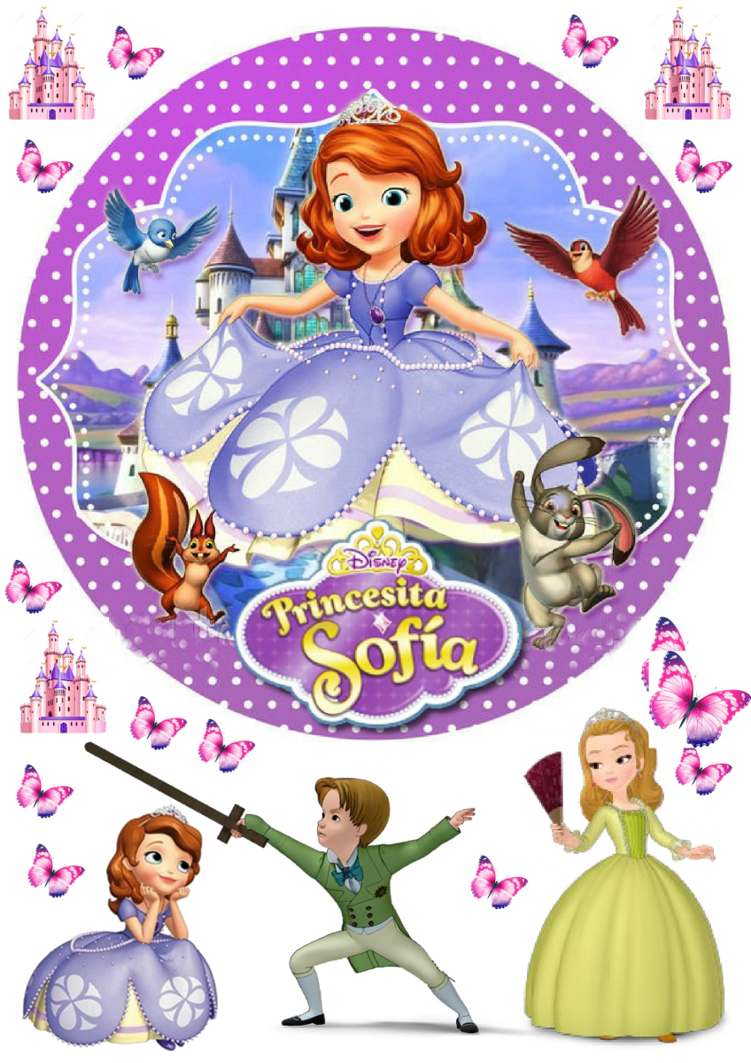 Картинка на торт вафельная София Прекрасная 11 (14759) Картинка на торт вафельная София Прекрасная 11 (14759)