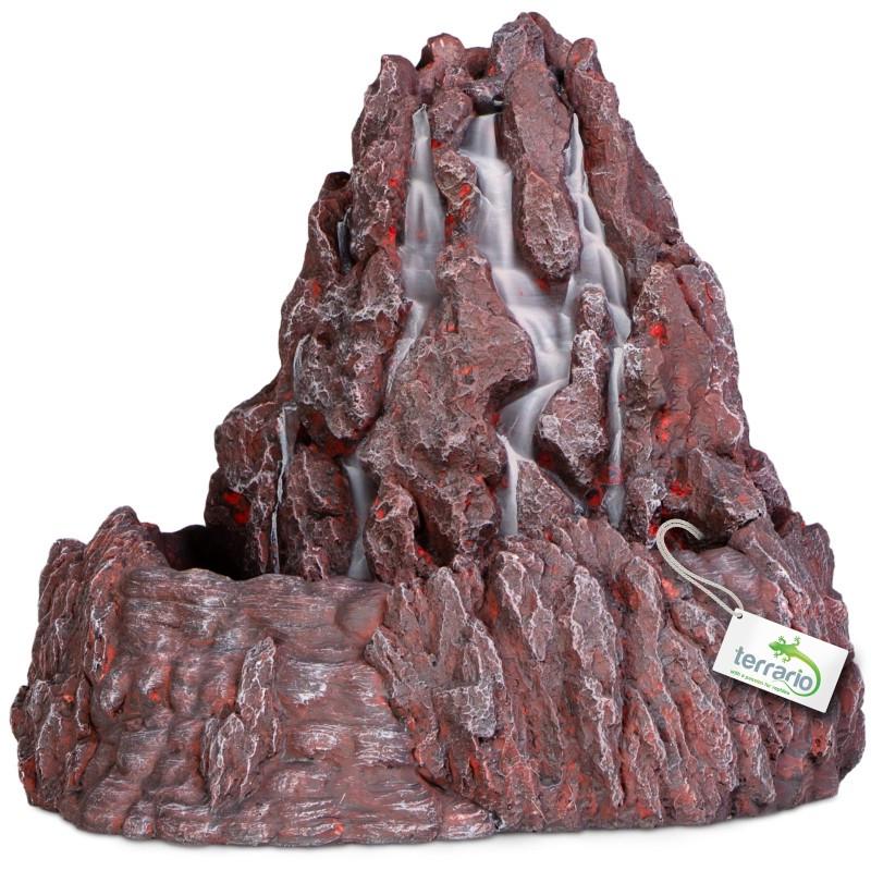 Декорация фонтан Terrario Volcano Fountain 22x23x21 см (TR232321)
