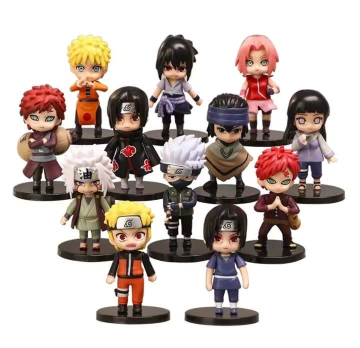 Набор статуэток Naruto Чиби 7 см 12 шт. (4241)