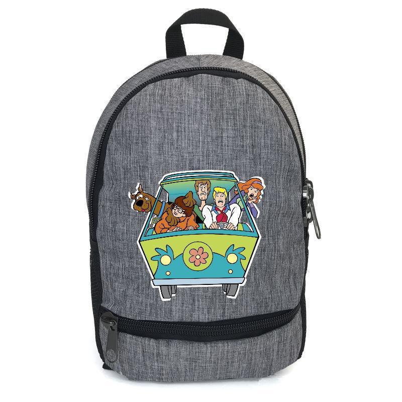 Шкільний рюкзак підлітковий Capccino Toys 004 Скубі Ду 12,5 л Сірий (1648395120)