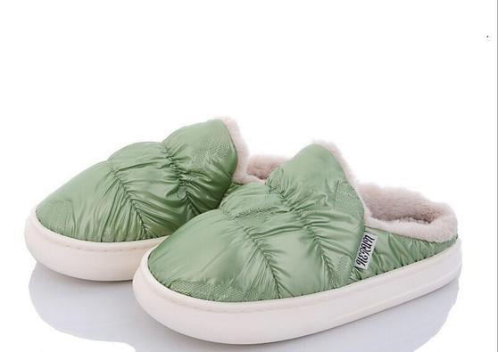Женские тапочки утепленные мехом Luck Line 582-38/39 р. 38/39 24,5 см Зеленый (1152) Женские тапочки утепленные мехом Luck Line 582-38/39 р. 38/39 24,5 см Зеленый (1152)