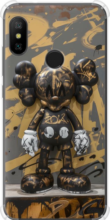 Чехол на Xiaomi Mi A2 Lite Bronze kaws (6097sp-1522-42517)