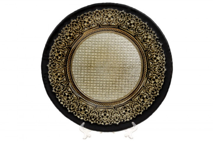 Блюдо круглое BonaDi 587025 33 см Золото (10070) Блюдо круглое BonaDi 587025 33 см Золото (10070)