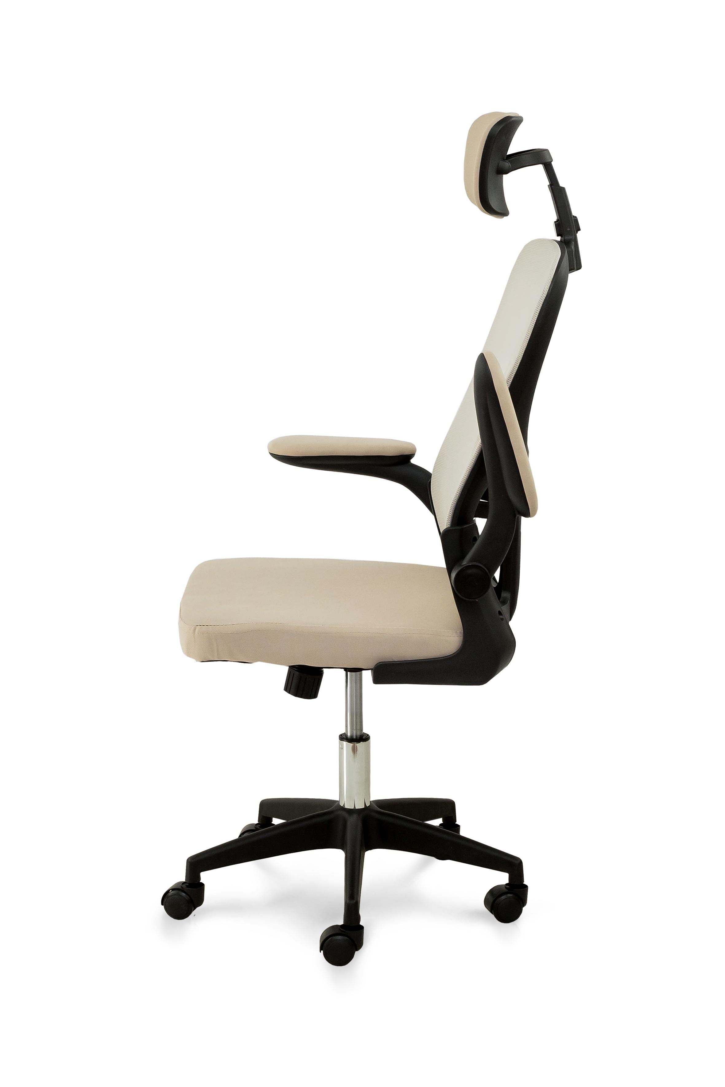 Офісне крісло Comfort Line TONUS Чорний/Бежевий (TNSBB-454712) - фото 9