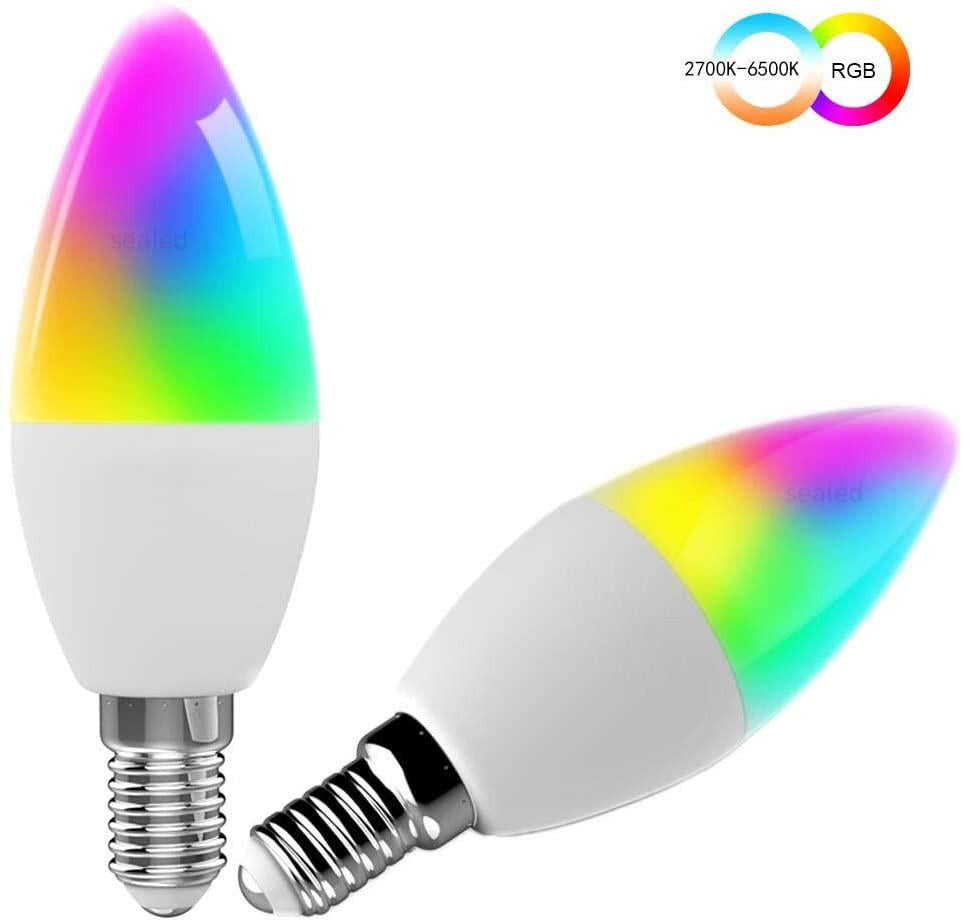 Розумна WiFi LED лампочка USmart Bulb-02w світлодіодна RGB лампа E14 цоколь з підтримкою Tuya для Android/iOS - фото 11