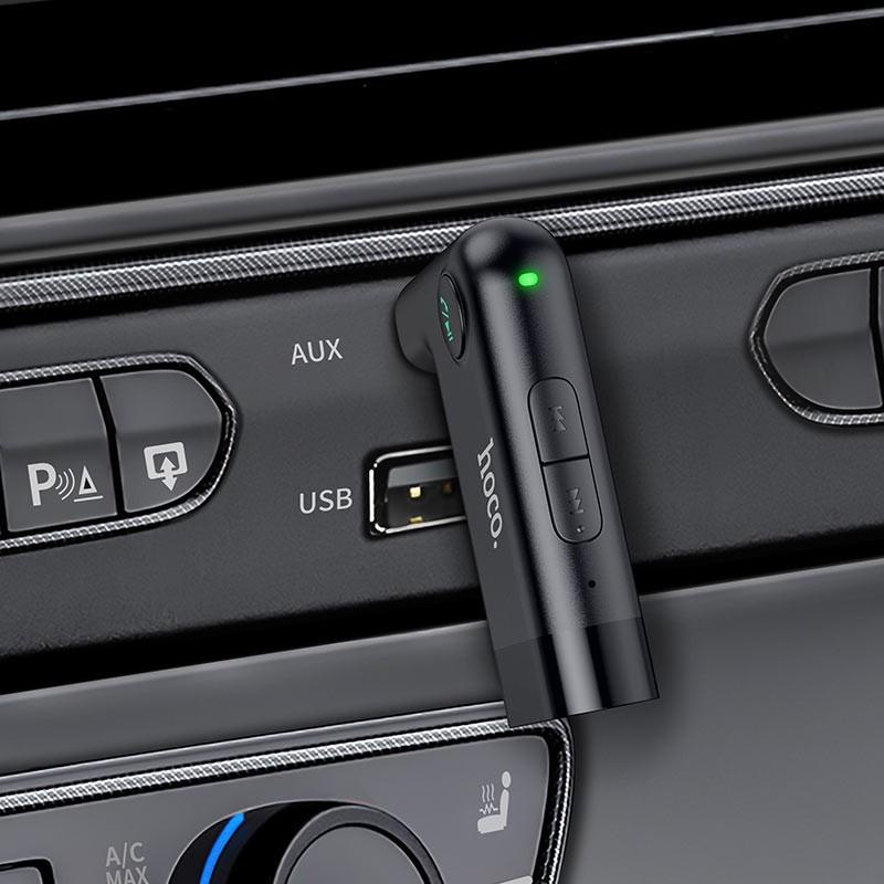 FM-трансмиттер Hoco E53 Bluetooth Черный (14102754) - фото 5