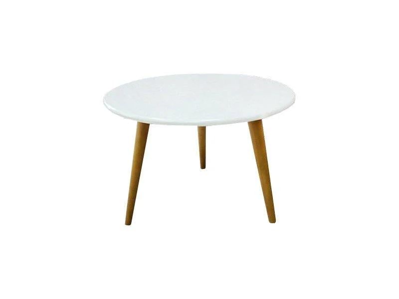 Журнальный столик Эрик Белый Ясен (35444)