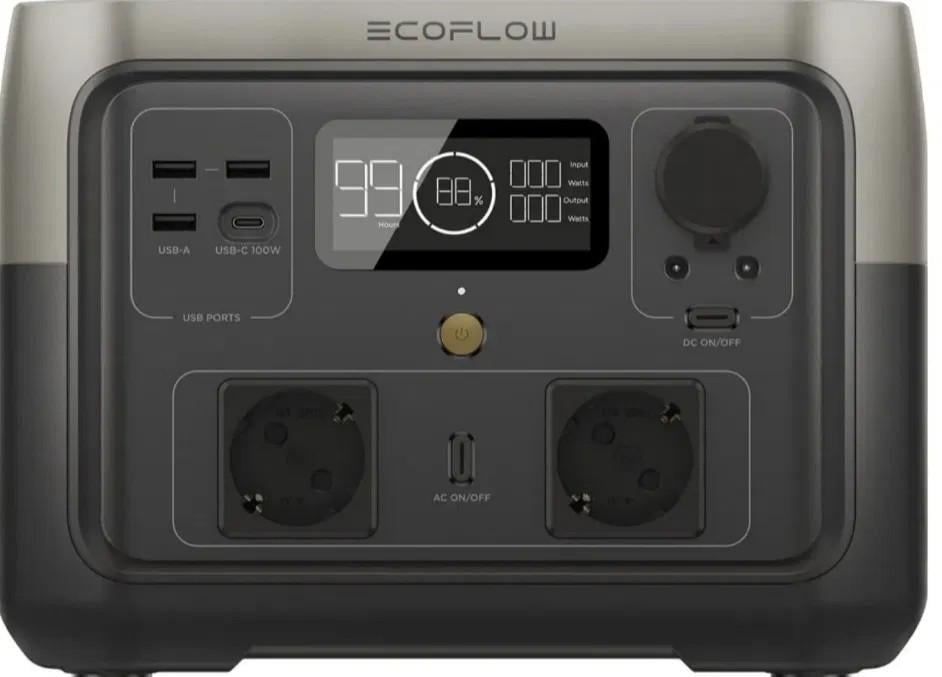 Зарядная станция EcoFlow RIVER 2 Max Европейская версия 512 Вт/ч (19063523)