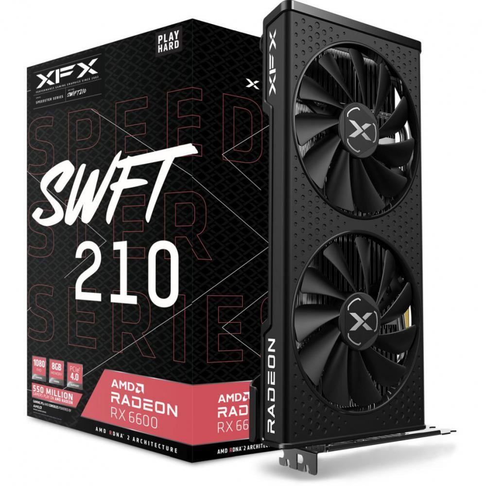 Видеокарта XFX Radeon RX 6600 Speedster SWFT 210 (RX-66XL8LFDQ)