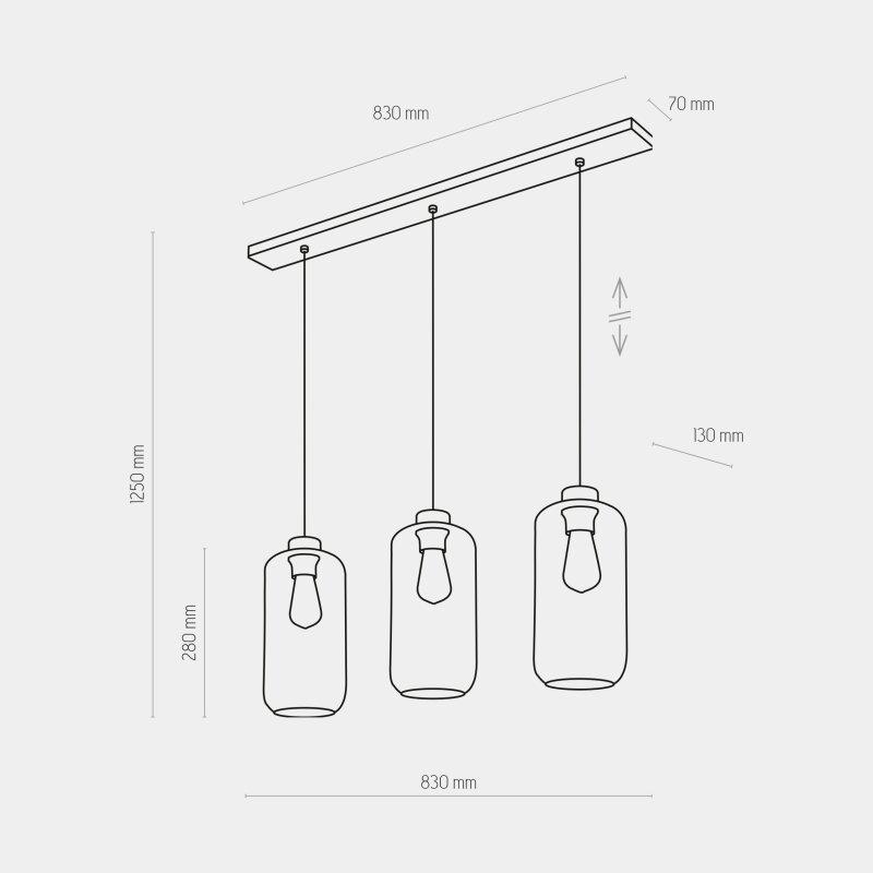 Люстра TK Lighting 6037 Marco - фото 2