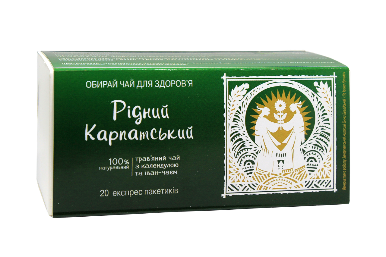 Чай трав'яний Карпатчай Рідний Карпатський 1,5 г х 20 шт. (1580613834) - фото 1