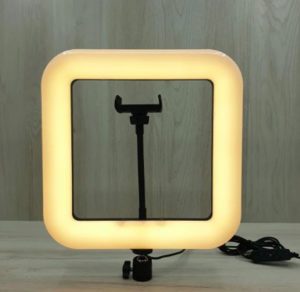 Квадратна лампа LED Ring 30 см з тримачем и штативом (LR-2 VP) - фото 2 Квадратна лампа LED Ring 30 см з тримачем и штативом (LR-2 VP) - фото 2