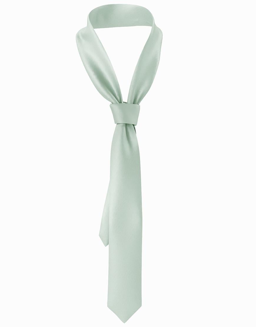Краватка Mint Satin жіноча CRAVATTA м'ятна One size