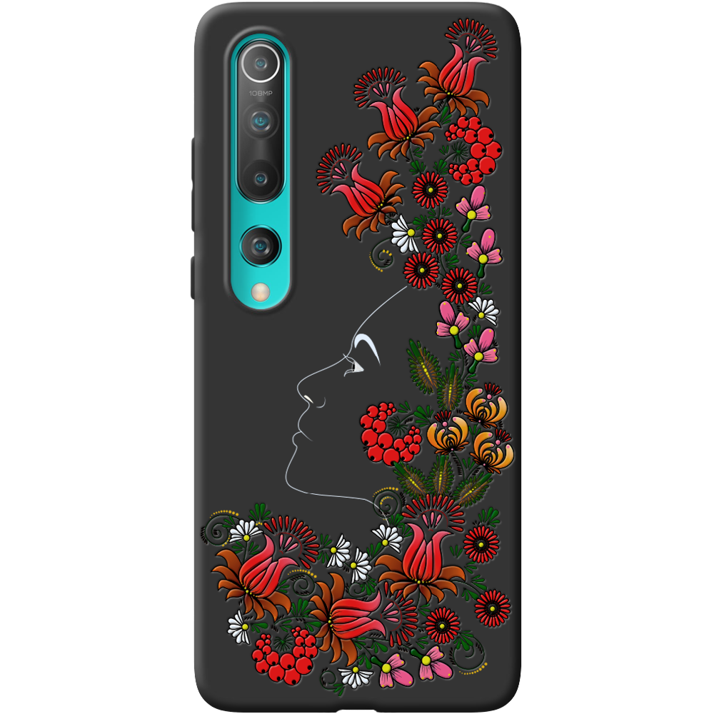 Чохол BoxFace Xiaomi Mi 10/ Mi 10 Pro 3D Ukrainian Muse Чорний силікон (39436-bk64-41939)