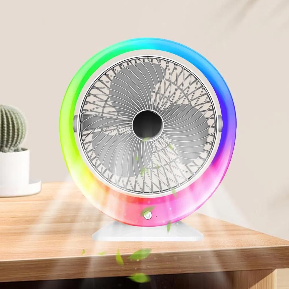 Мини-вентилятор портативный Portable Fan PF-14 USB с LED-подсветкой 3 скорости (SS-114) - фото 2 Мини-вентилятор портативный Portable Fan PF-14 USB с LED-подсветкой 3 скорости (SS-114) - фото 2
