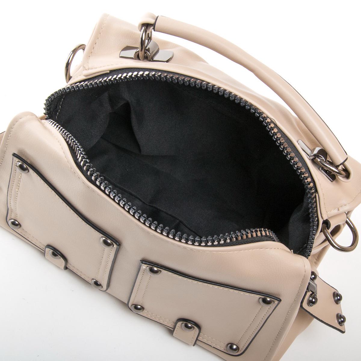 Женская модельная сумочка Fashion 2110 Бежевый - фото 4