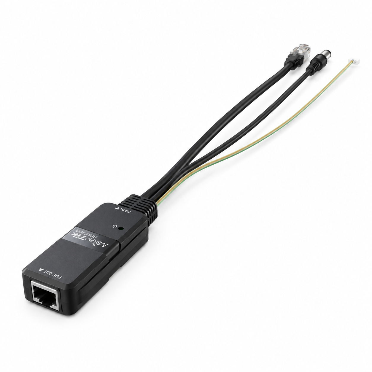Инжектор POE Mikrotik GESP+PoE-IN защитой от перенапряжения IP67 PoE Черный (36521769)