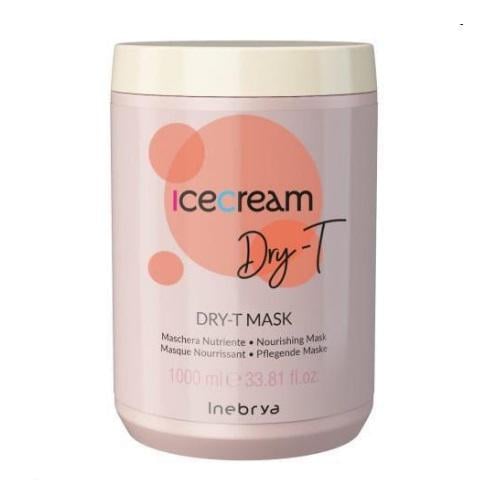Маска для сухих вьющихся и окрашенных волос INEBRYA Mask Dry-T 1000 мл (2523325075)