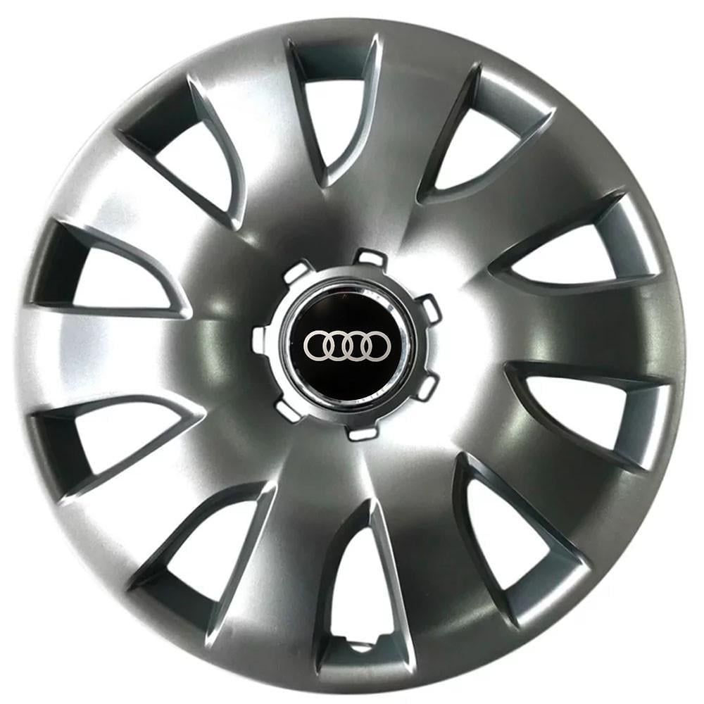 Колпаки SJS 425 с логотипом Audi R16 4 шт. Серебристый (2654555150)