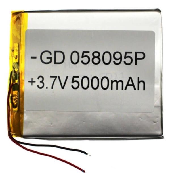 Аккумуляторная батарея GD 058095Р 100x80x3 5 5000 mAh 3 7V (000020571)
