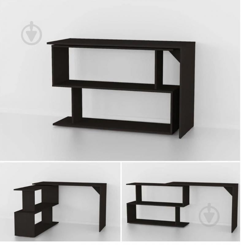 Стол компьютерный угловой Forte Alma 1200x770x500 Венге магия