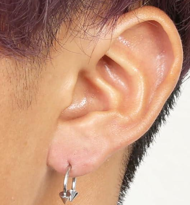 Сережка-підкова Конус циркулярний з хірургічної сталі 1,2 мм Срібний (9047) - фото 4 Сережка-підкова Конус циркулярний з хірургічної сталі 1,2 мм Срібний (9047) - фото 4