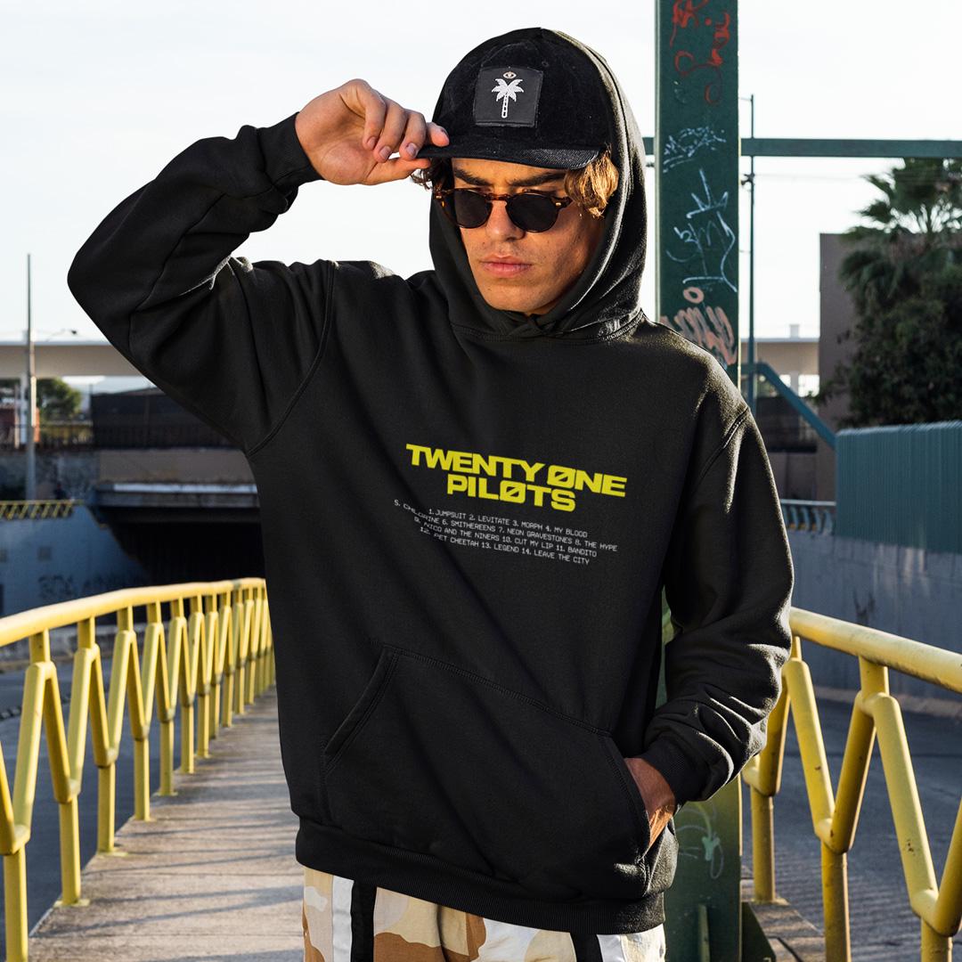 Худи флисовый унисекс Twenty One Pilots Trench 2018 S Черный (00000004837) Худи флисовый унисекс Twenty One Pilots Trench 2018 S Черный (00000004837)