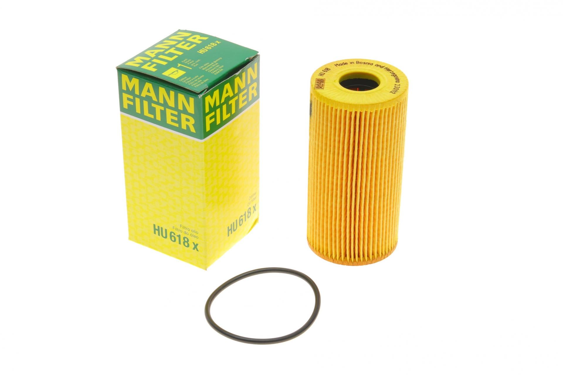Фильтр масляный Mann-Filter для Renault Master II/Opel Movano 2,0dCi/2,5dCi 06- (HU 618 X)