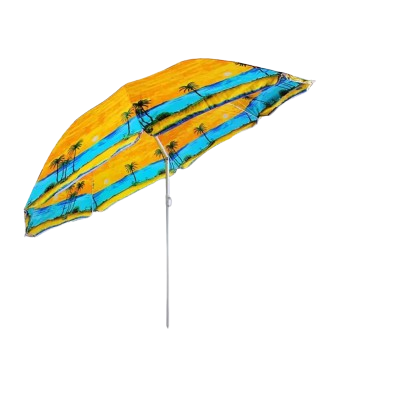 Парасолька пляжна Stenson d 180 см Orange/Blue (MH-0035-MIX)