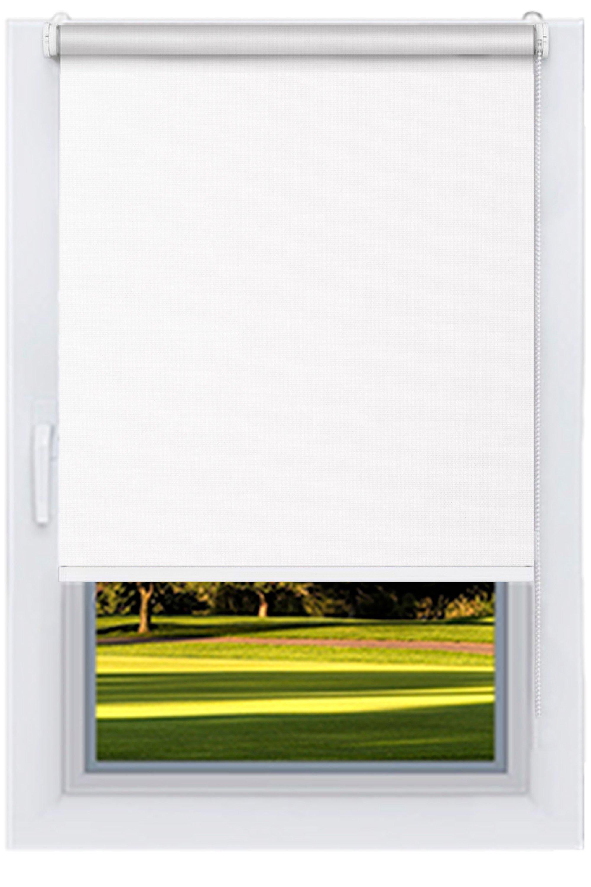 Ролета тканевая Decolux 180х250 см Camila Germany Белый