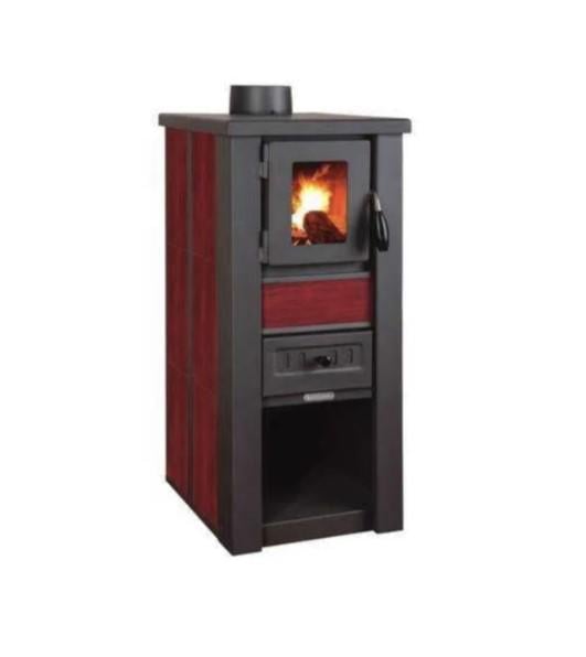 Печь-камин дровяная с керамической облицовкой Pro-Termo LAVA BASIK Ceramic 6 кВт Красный (CNT00007720) Печь-камин дровяная с керамической облицовкой Pro-Termo LAVA BASIK Ceramic 6 кВт Красный (CNT00007720)