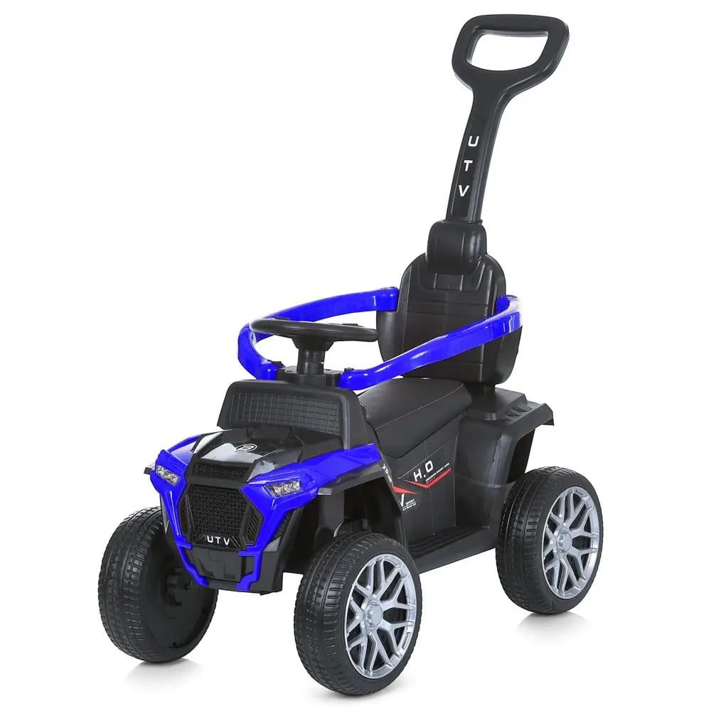 Квадроцикл детский электрический 2в1 Bambi Racer M 4803EL-4 с родительской ручкой Синий