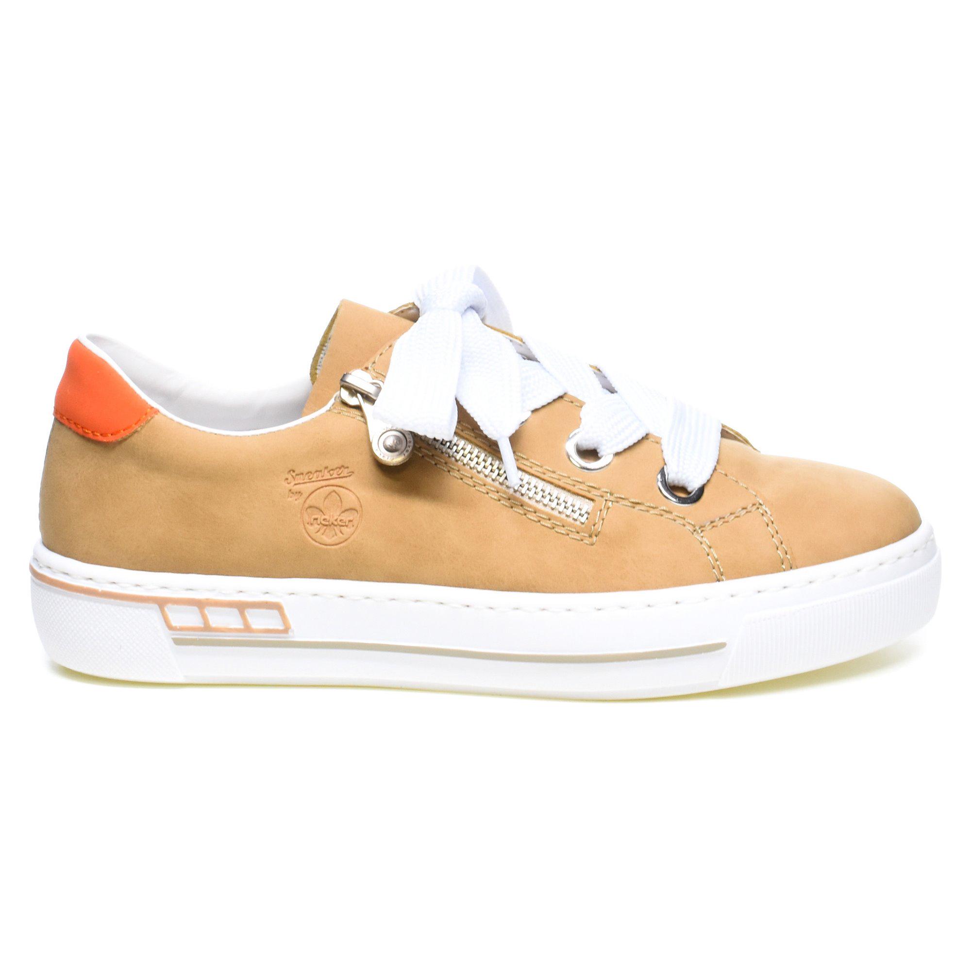 Кеди жіночі Rieker р. 38 Бежевий (035073-38) - фото 7 Кеди жіночі Rieker р. 38 Бежевий (035073-38) - фото 7