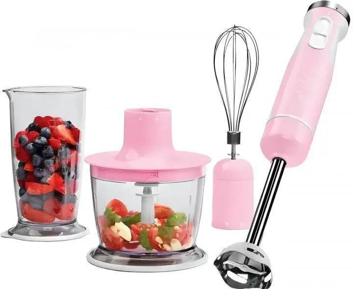Блендер Silver Crest SSMS 600 D3 3в1 600 Вт Pink (100462) Блендер Silver Crest SSMS 600 D3 3в1 600 Вт Pink (100462)
