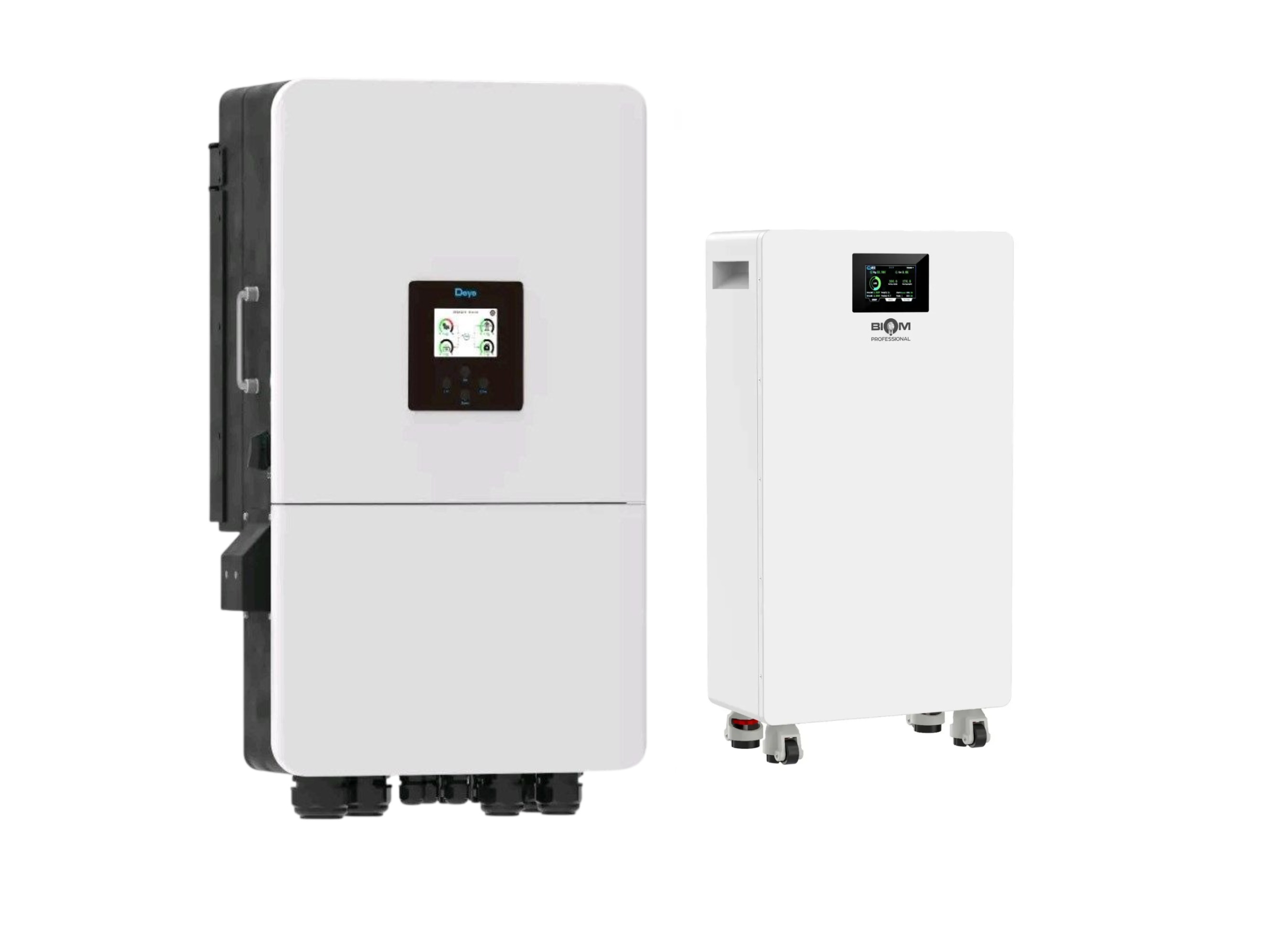 Инвертор Deye SUN-20K-SG05LP3-EU-SM2 20 кВт и аккумулятор Biom Professional BALFP-512300-V2 15,36 кВт·ч (33148572) Инвертор Deye SUN-20K-SG05LP3-EU-SM2 20 кВт и аккумулятор Biom Professional BALFP-512300-V2 15,36 кВт·ч (33148572)