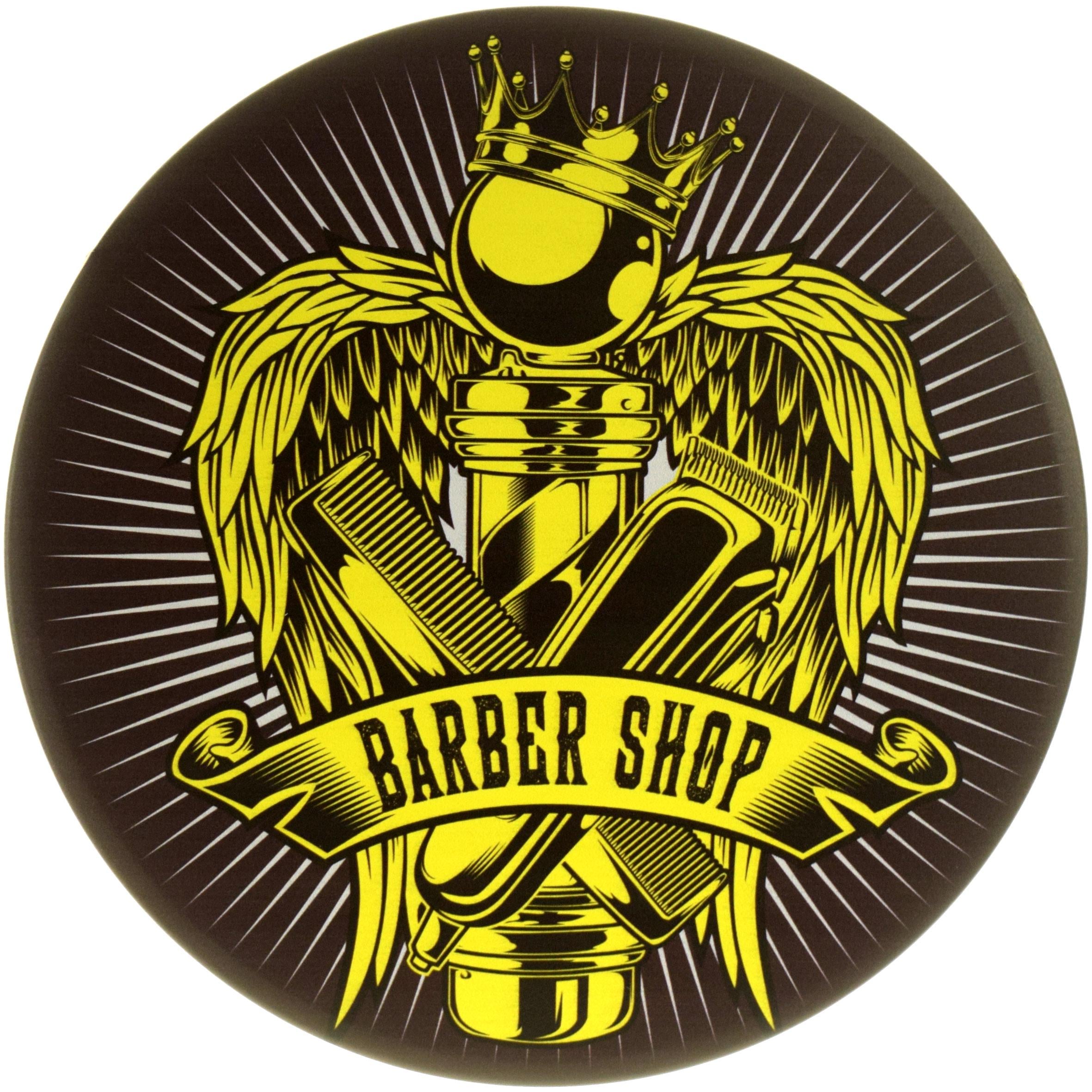 Табличка металева "Barber Shop" 30 см (ms-104147)