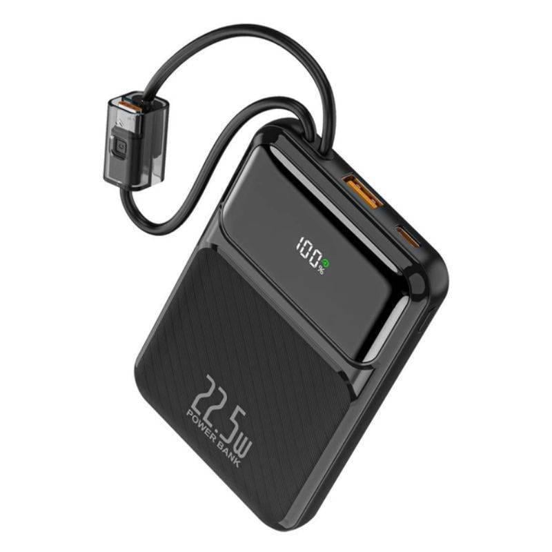 Повербанк 10000 mAh 22,5W 3А Wuw Bank USB LED (Y158) Повербанк 10000 mAh 22,5W 3А Wuw Bank USB LED (Y158)