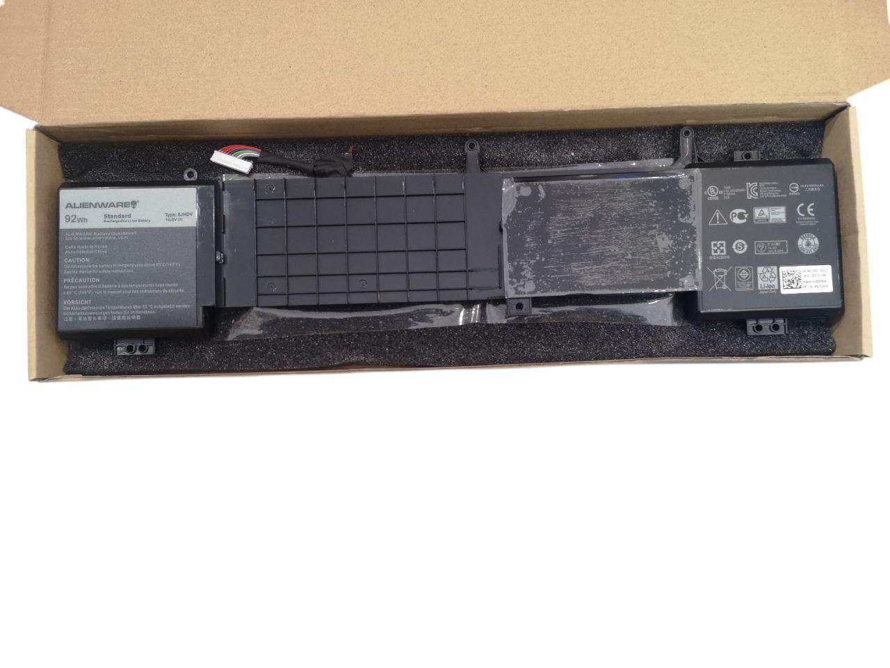 Аккумулятор для Dell Alienware 17 R2/R3/P43F/6JHDV 6000 mAh 92Wh (23135556)