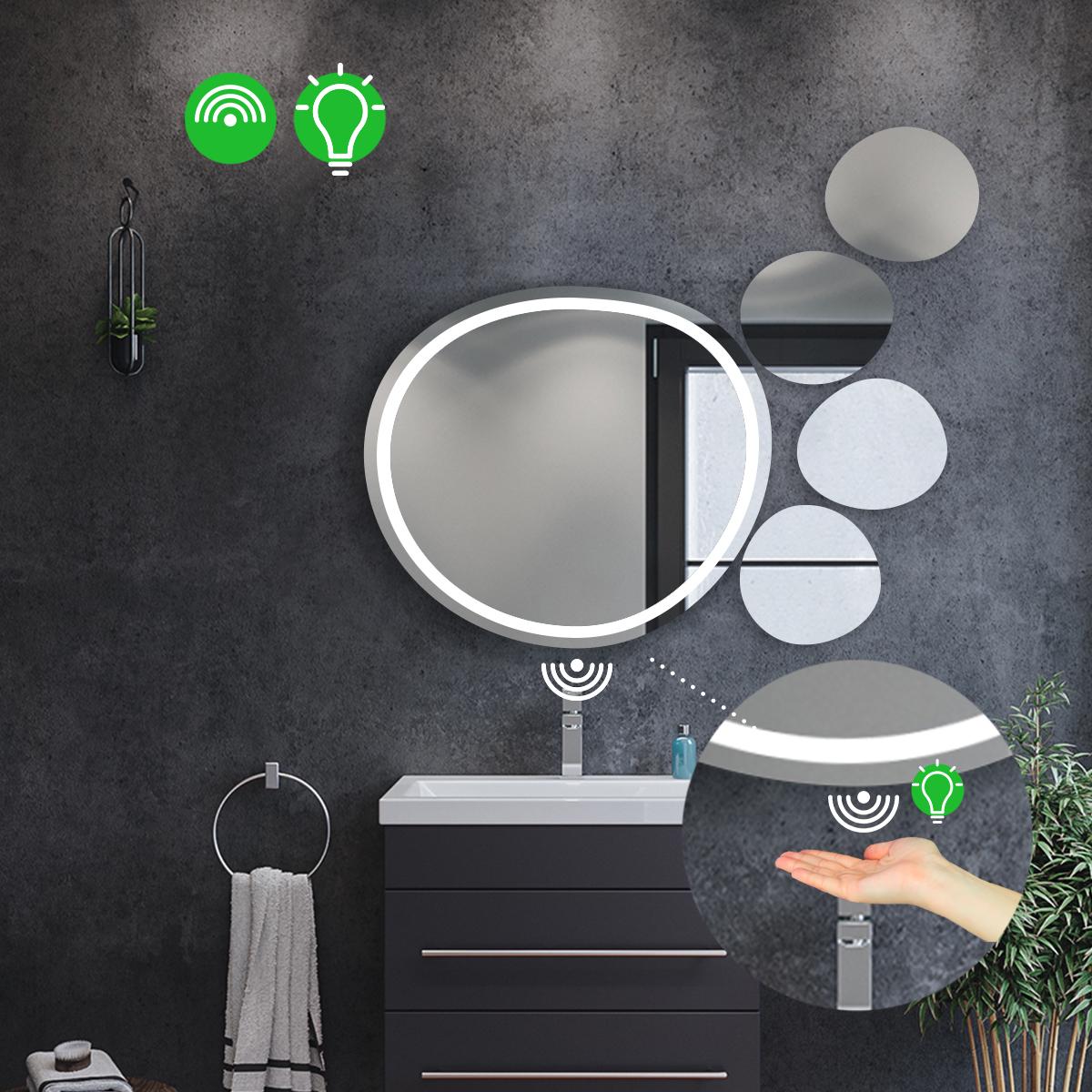 Дзеркало з LED підсвіткою Acqua 1 з ІЧ вмикачем 80x80 см (8738200) - фото 2 Дзеркало з LED підсвіткою Acqua 1 з ІЧ вмикачем 80x80 см (8738200) - фото 2