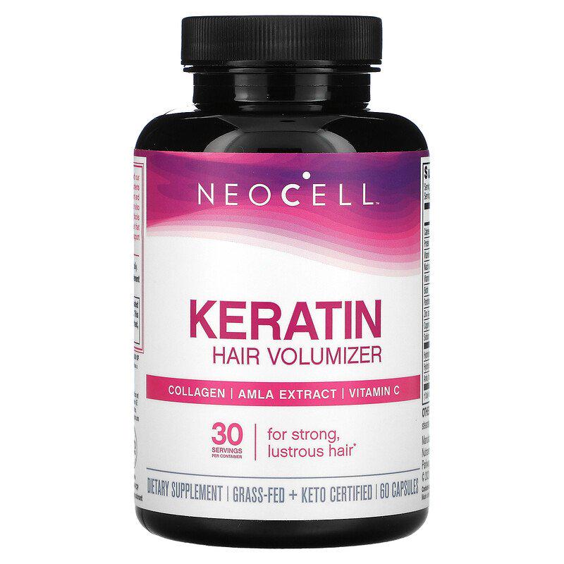 Кератин Hair Volumizer Neocell для об’єму волосся 60 капсул