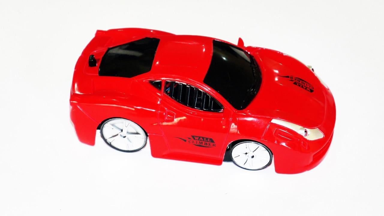 Машинка с пультом Wall Climber Car P801 антигравитационная Красный Машинка с пультом Wall Climber Car P801 антигравитационная Красный