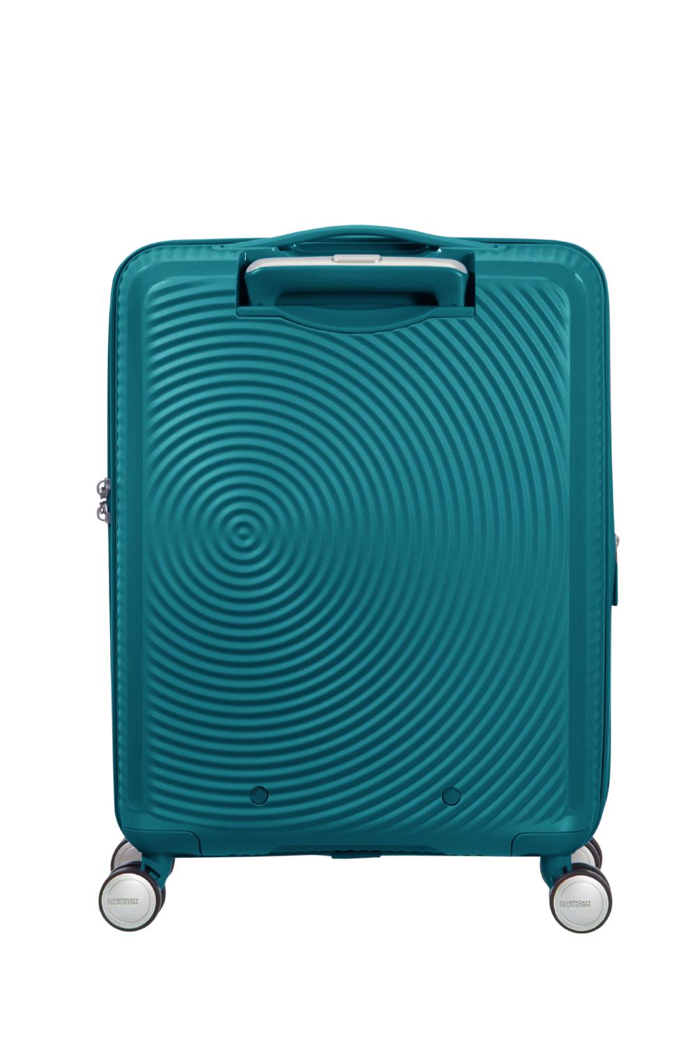 Чемодан American Tourister Soundbox 55х40х20/23 см Бирюзовый (32G/14001) - фото 3