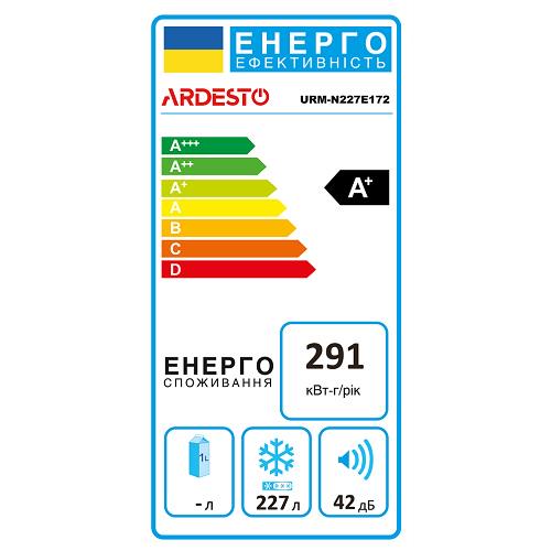 Морозильна камера Ardesto з дисплеєм та електронним керуванням 261 л NF Білий (URM-N227E172) - фото 8