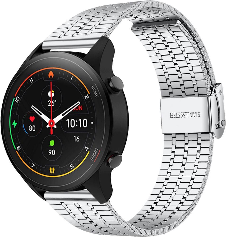 Браслет металлический Counic для Xiaomi Mi Watch Silver (34128-59)